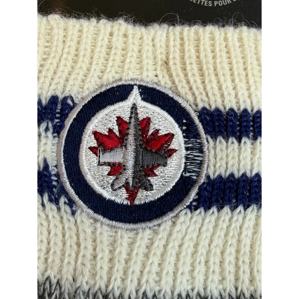 Winnipeg Jets NHL Boot Length Socks Mens Grey Wool Blend Gertex NHNK5761CCCBJ-1